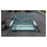 Porch Swing, 4ft, one seat slat has been