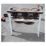 3 Burner early Kerosene Stove, 2 burner top