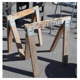 Pair of Saw horses 2x4 made