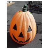 Lighted Halloween Pumpkin Outdoor lawn type, 30"