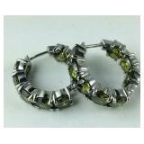 16.8ct simulated green diamond inside out