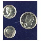 United States bicentennial silver proof set