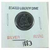 1883 seated liberty dime