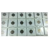 Nickel lot,buffalo, Jefferson, nickel series