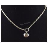 Double Strand Ankle Bracelet with Heart Charm 6