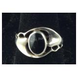 Black Onyx Ring 3.3 grams Sterling