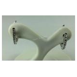 Petite CZ Huggie Earrings 1.6 grams Sterling