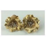Made in Italy by Dyadema Gold Tone Flower