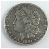 1891-S Morgan Dollar