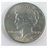 1924 Peace Dollar