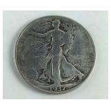 1937 Walking Liberty Half Dollar