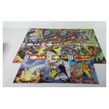 Comic books, Valiant and Image, includes six