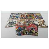 Marvel Comic books, ten total, includes