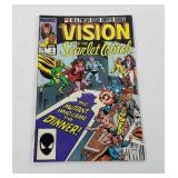 Marvel comic book, The Vision and The Scarlet