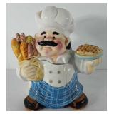 Chef cookie jar, 12.5"