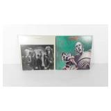 Vinyl records, two Queen albums