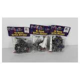 Toys, three Space Playsets, each set has 51