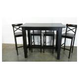Ikea table and four chairs,  29" seat height,