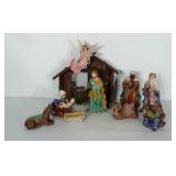 Royal Daulton Classic Nativity set with box. This