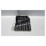 11 piece metric combination wrench set, 6mm-19mm