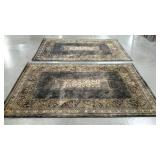Pair of matching rugs, 91" x  63", seller code LW