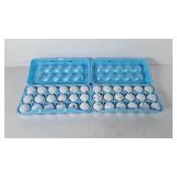 Three dozen golf balls, includes titlest and