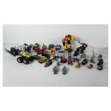 Toys, includes transformers, minecraft, vehicles,