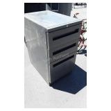 3 Drawer metal Office file Cabinet, dirty from