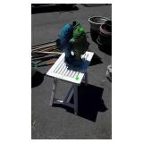 Ceramic Fish Vase 15" tall with 18" patio type