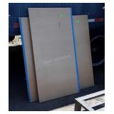 Lumber, 2pcs Counter top type, 27x50" 45x45"