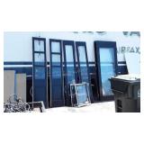 Doors Group, pine made black painted, four are