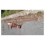 Copper lot, four 10ft sticks of water line pipe,