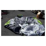 2 tents. Embark brand. One in bag has poles.  2nd