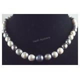 Honora pearl necklace Sterling silver 16in