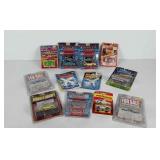 Carded die cast toy vehicles, one dozen by