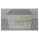 File box, NWT, 15 x 19 x 13, seller code Y, red