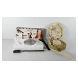Vanity items, includes hands free hair dryer