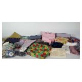 Sewing / fabric lot. Lots of different patterns