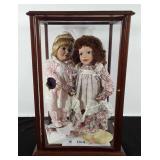 Porcelain dolls, includes The Hamilton