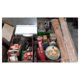 Skid lot, laminate flooring, tons, toaster oven,