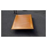 Conference table top only, measures  5 foot angle