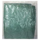 Green polar microfiber melange blanket new
