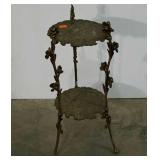 Brass plant stand, screws need tightened 26" tall