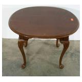 Queen Anne style end table, 28"width
