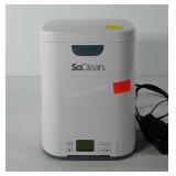 So Clean Cpap sanitizer, powers up, seller code