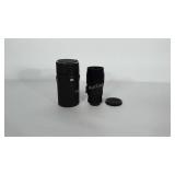 Soligor Tele-Auto camera lens with case.