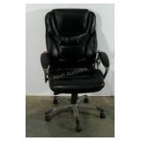 Office chair, leather look