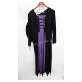 Halloween costumes, Witch dress and hat, no size