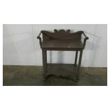 Wash stand, painted