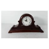 Seth Thomas wooden mantle clock, 16.5"